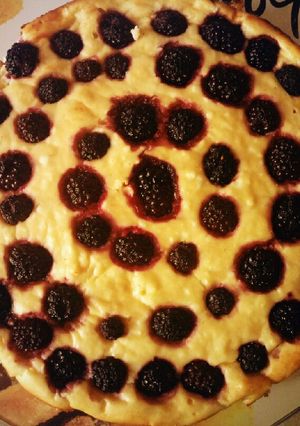 Szénhidrát-csökkentett szedres túrós (CUKORMENTES) recept fotója