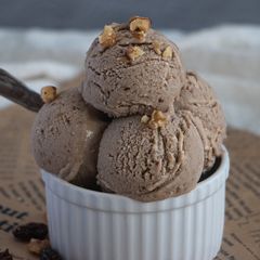 A picture of Chunky Banana Ice Cream.