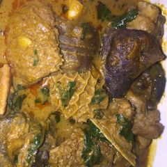 A picture of Ofe akwu.