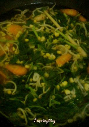 Foto resep Bening Bayam Campur Sari Wangi Kencur