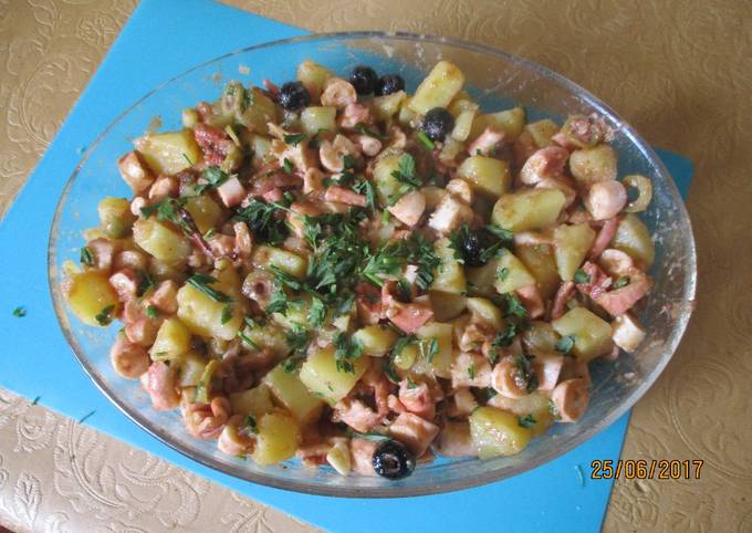 Guida passo passo a Fai Fatto in casa super veloce Il &amp;#34;polpo briao&amp;#34; di nonnamarghe