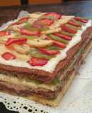 Torta sin harina frutal