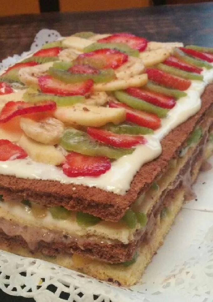Una foto de Torta sin harina frutal