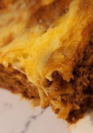 Φωτογραφία της συνταγής Λαζάνια με κιμά και κρέμα γάλακτος - Αδύνατον να αντισταθείς!!!