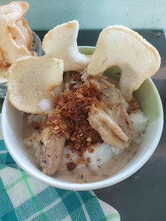 Foto resep Lontong Opor Ayam Kampung Kuah Putih
