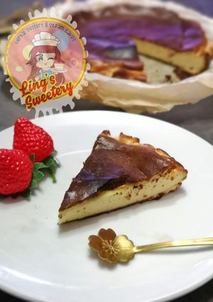 Foto resep Easy Burnt Cheesecake