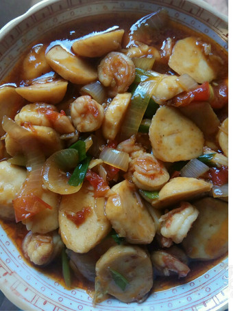 Bagaimana Menyiapkan Udang baso ayam asam manis Wajib Dicoba