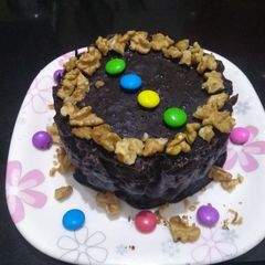 A picture of No Bake Biscuit Cake.