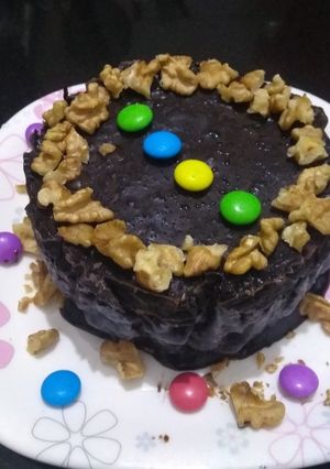 A picture of No Bake Biscuit Cake.