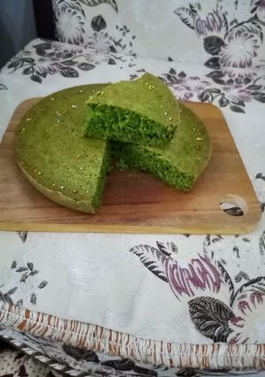 عکسی از دستور کیک اسفناج