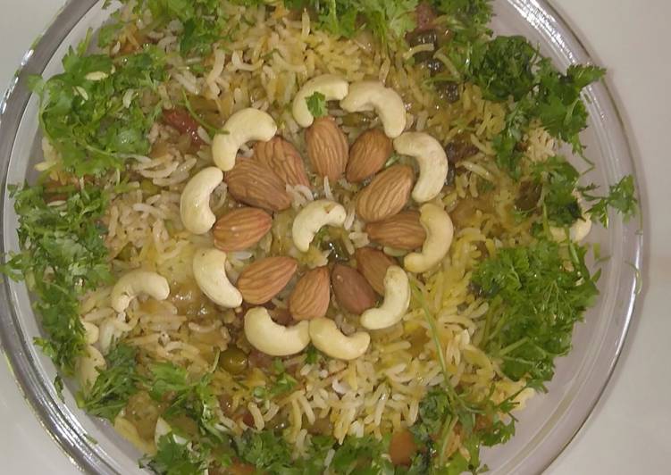 Step-by-Step Guide to Prepare Ultimate Veg dryfruit biryani