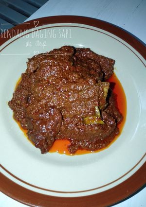 Foto resep 11. Rendang daging sapi