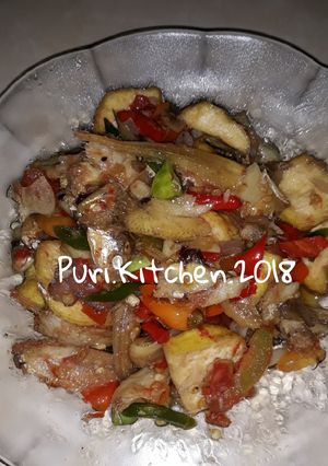 Foto resep Tumis Ikan Asin Bulu Ayam