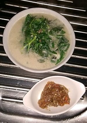 Foto resep Kangkung kuah santan