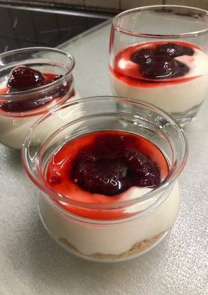 Φωτογραφία της συνταγής Cheececake στο ποτήρι