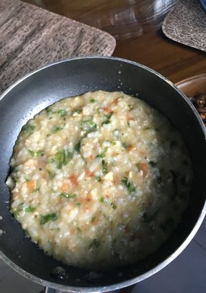 Foto resep Mpasi nasi goreng salmon+keju #mpasi8bulan