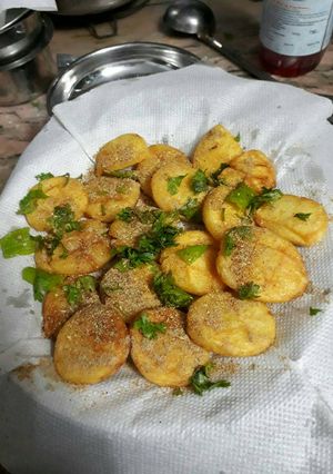 A picture of Sindhi Aalu took.