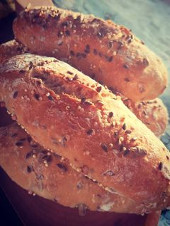 Une photo de Petit pain sans pétrissage