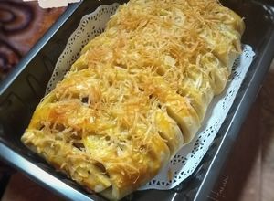 Foto resep Strudel Pisang Coklat Keju