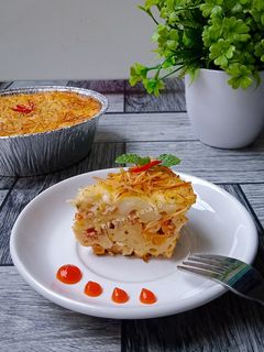 Foto resep Cheesy Macaroni Schotel Panggang