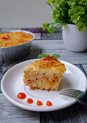 Foto resep Cheesy Macaroni Schotel Panggang