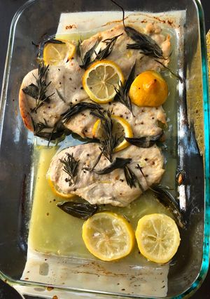 A picture of Lemon Chicken.