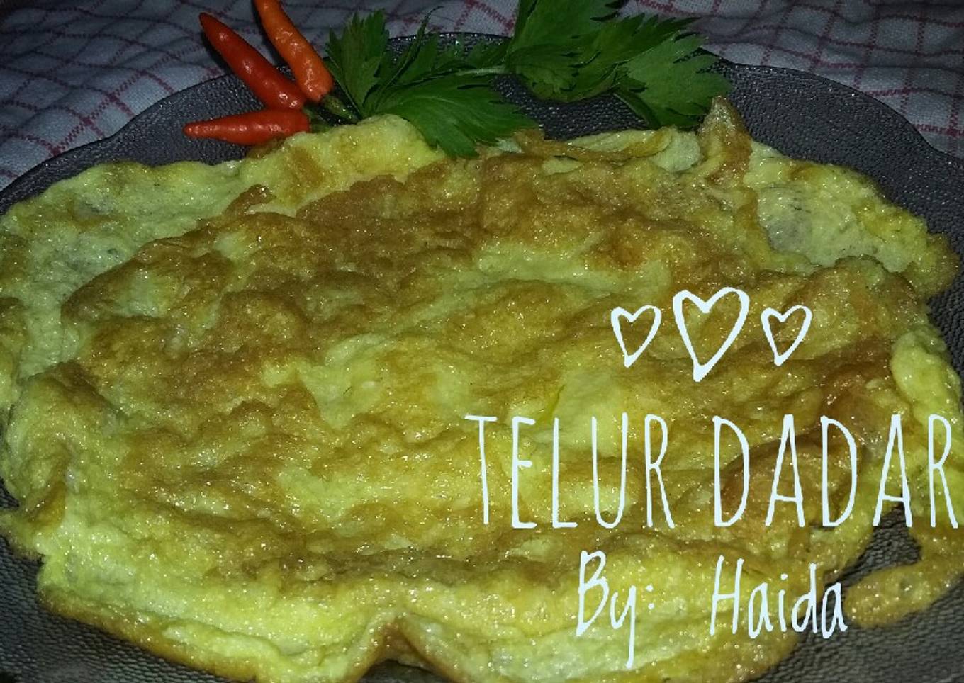 Telur Dadar Gurih