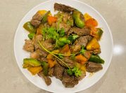 A picture of shaking beef