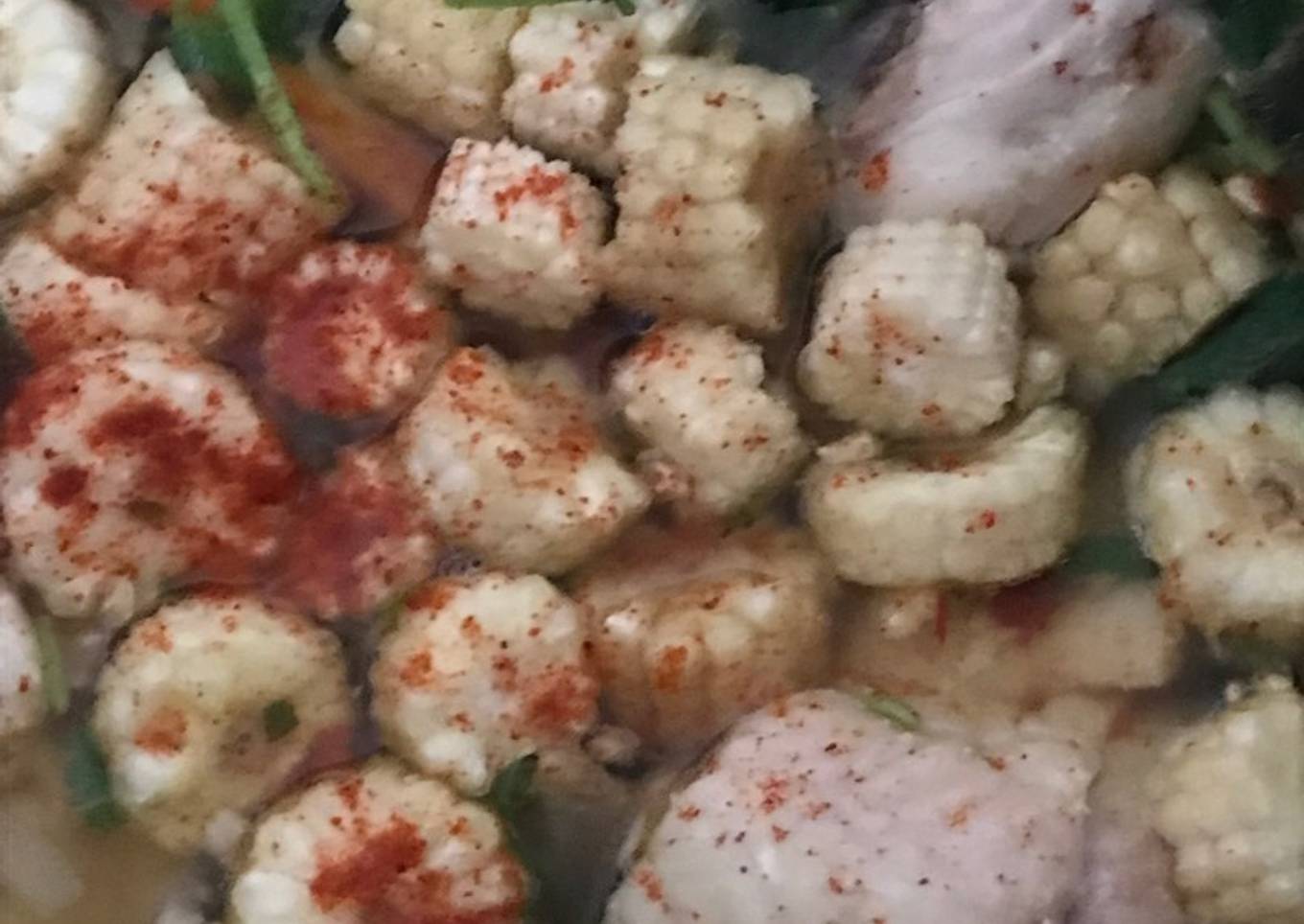 Pollo con "chilote"