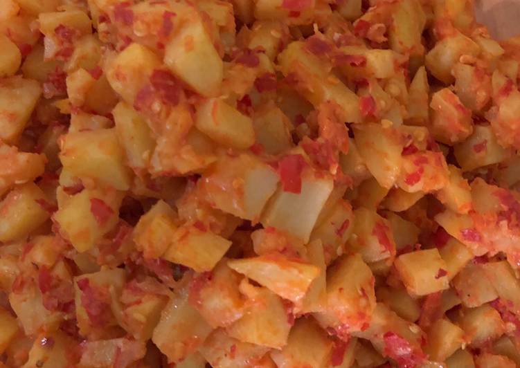 Kentang balado