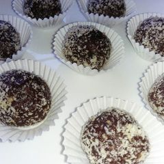 A picture of Chocoballs #Mykidsfavouritedishcontest.