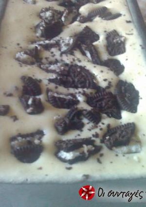 Φωτογραφία της συνταγής Semifreddo με μπισκοτάκια oreo
