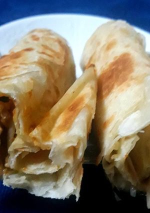 A picture of Chicken Roll.