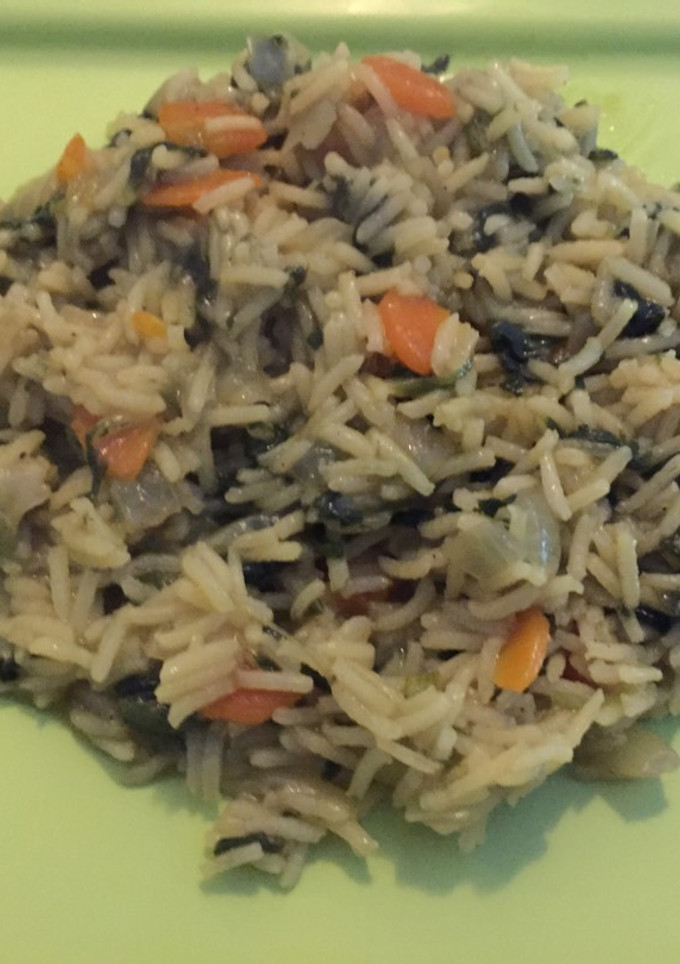 Una foto de Arroz al curry