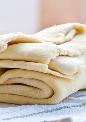 Une photo de Pâte feuilletée inversée