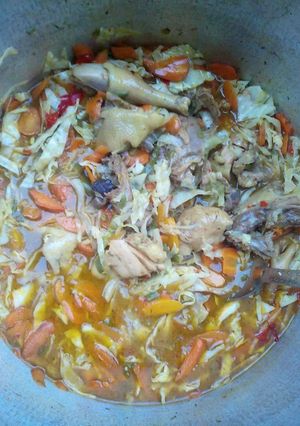A picture of Chicken sauce.