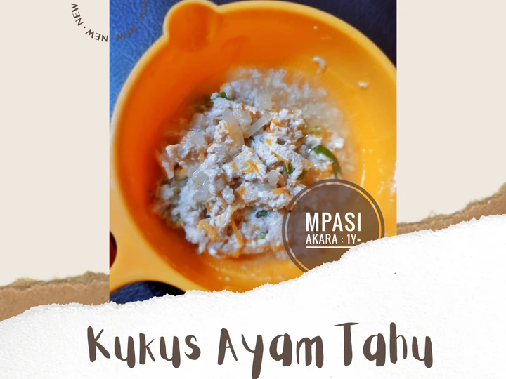 Langkah Gampang Membuat Resep  MPASI 1y+ : Kukus Ayam Tahu yang Lezat, Menggugah Selera