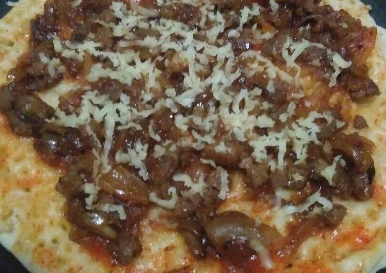 Pizza Saus Sapi Asam Manis