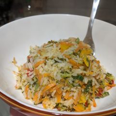 A picture of Brocolli and Peanut Stir Fry #newcookschallenge.