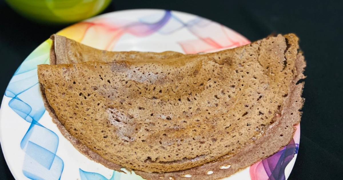 Ragi dosa/finger millet dosa Recipe by Travel with Hena Cookpad