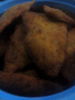 A picture of Banana Mandazi.