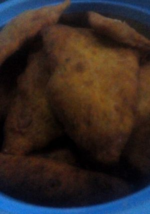 A picture of Banana Mandazi.