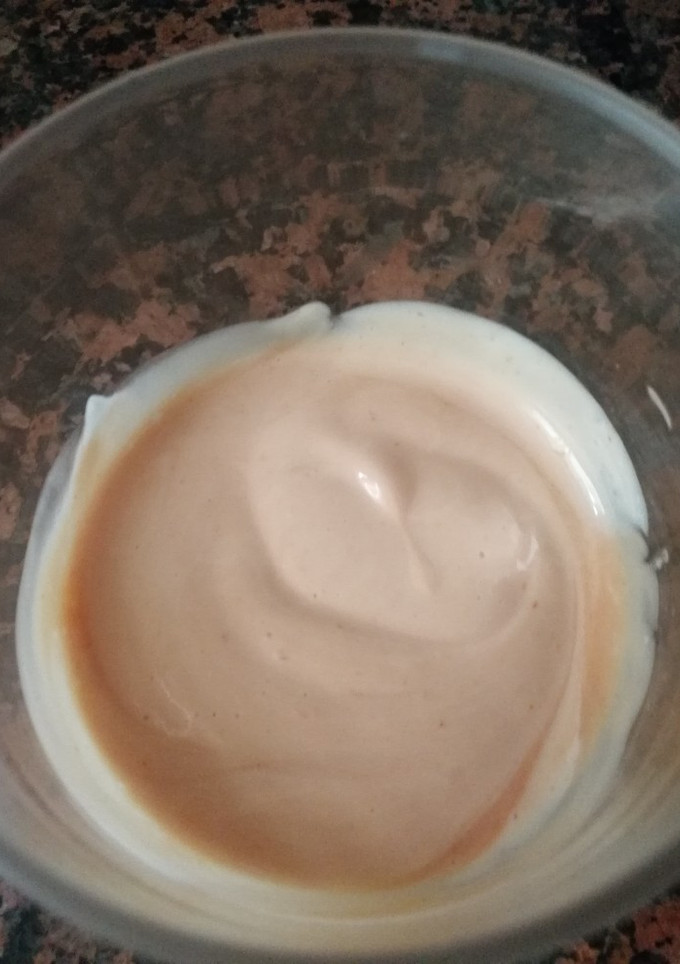 Una foto de Salsa rosa sin mayonesa