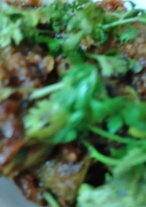 A picture of Stuffed Karela.