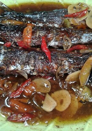 Foto resep Panggang salem kecap pedas