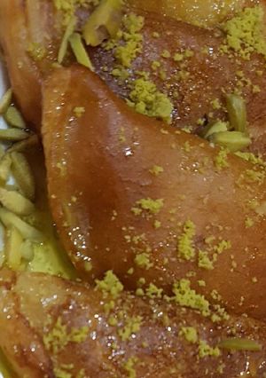 صورة لوصفة قطايف بالجبن الكيري