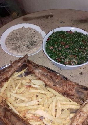 صورة لوصفة سمك مقلي