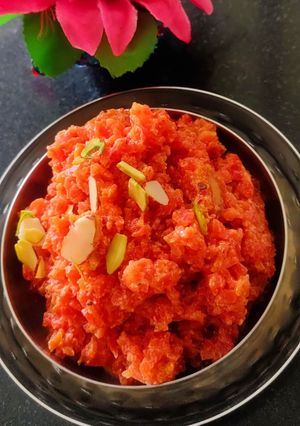 A picture of Easy Gajar Ka Halwa.