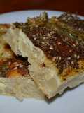 Tortilla de coliflor con zaatar