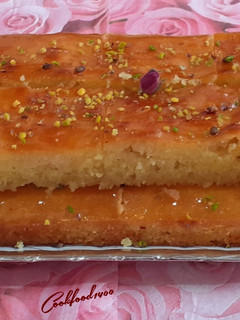 عکسی از دستور کیک باقلوا